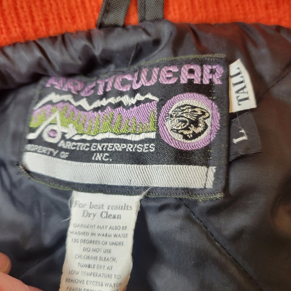 Vintage Arctic Cat Snow Jacket And Pants Size‎ Large Tall Womans - Picture 8 of 13